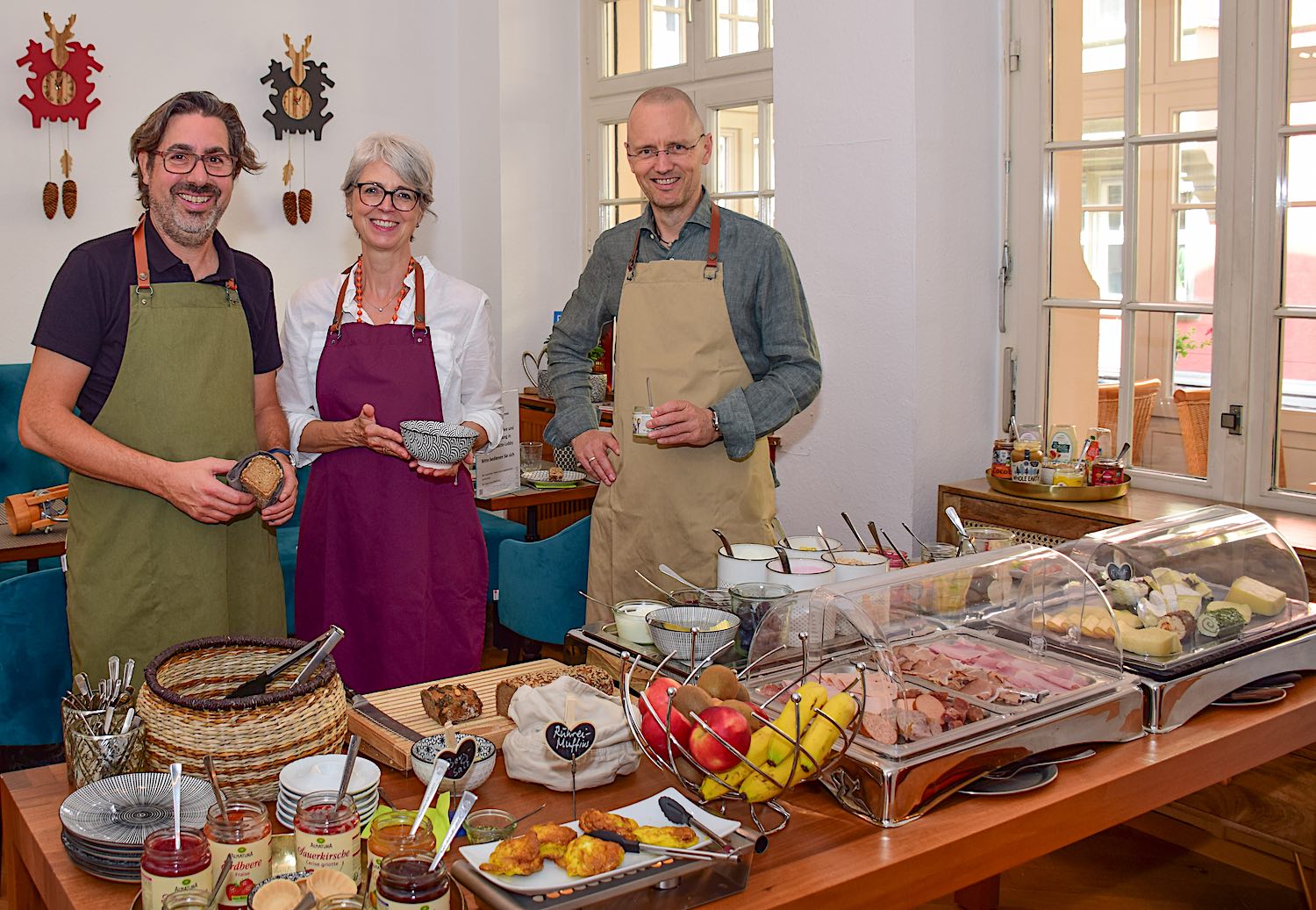 Vielseitiges Frühstücksbuffet